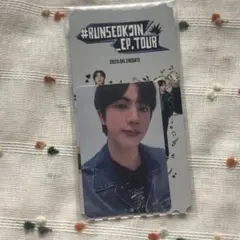 ジン jin 6/28 RUNSEOKJIN_EP.TOUR bts トレカ