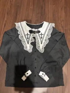 MA*RS MARS マーズ ベルト付きクロス刺繍ブラウス 長袖のサムネイル