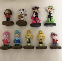 amiibo どうぶつの森 スプラトゥーン まとめ売り フィギュア