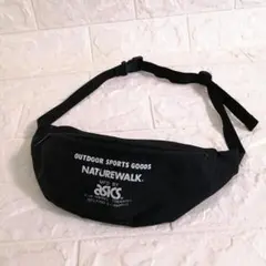 ASICS　斜め掛けボディバッグ（ランニングポーチ）