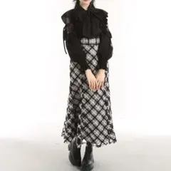 ブラウス マーメイドスカート 2点セット