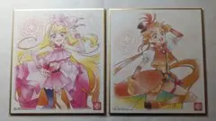 プリキュア色紙ART7　キュアウィング&キュアバタフライ