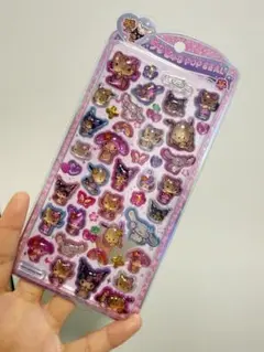 うるちゅるポップシール 日焼けキティ