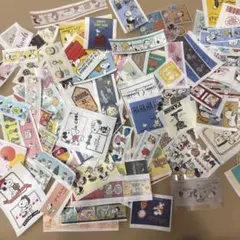 スヌーピーマスキングテープ マステ 110枚 フレークシール スヌーピー 10