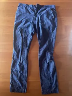 Gap メンズ スラックス ストライプ スリムフィット