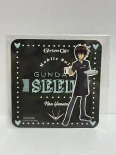 【新品未開封】機動戦士ガンダムSEED ガンダムカフェ　シャイニングコースター シャイニングコースター ガンダム×北斎 神奈川沖浪裏【未開封