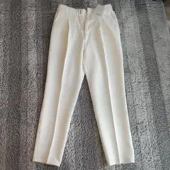 新品タグ付き☆ビッキー☆センタープレスイージーパンツ☆ホワイト