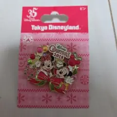 Tokyo Disneyland 2018クリスマスピンバッジ