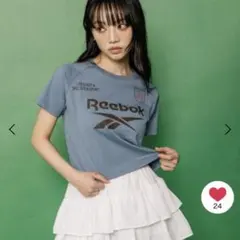 ALAND別注 Reebok ラグランTシャツSリーボック スポーツMIXコーデ