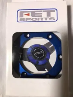 FET　スポーツ　ビレットアルミリング　ブルー　ナルディ、パーソナル用　新品のサムネイル