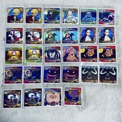 ONE PIECE ワンピース　ワノ国編　シールコレクション　エンスカイ 28枚