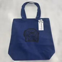WACHIF IELDわちふぃーるど　DAIAN ダヤン 猫　トートバッグ 青