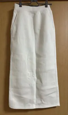 GU ヘビーウェイトスウェットナロースカート　30 NATURAL タグ付き