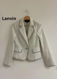 LANVIN COLLECTION テーラードジャケット　オフホワイト 40