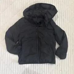ユニクロ　パフテックウォッシャブルパーカ　120 ブラック