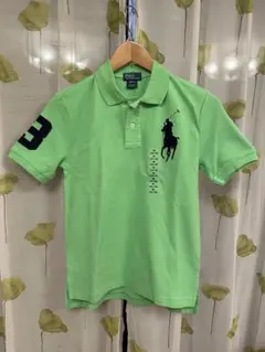 【新品未使用】ラルフローレン　ポロシャツMライムグリーン