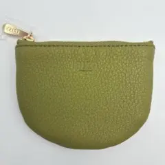 新品】イビサ　IBIZA コインケース　小銭入れ　グリーン　レザー