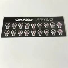 SnowMan スノーマン 特典グッズ すのチル　すのぷくシール ぷっくりシール