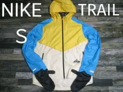 残少 Ｓ ナイキ トレイル ランニング ジャケット 手袋内蔵 撥水 @1.7万