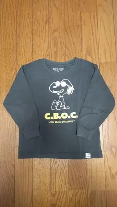 スヌーピー　長袖Tシャツ　ユニクロ　キッズ　110cm