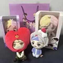 【週末お値下】BTS TinyTAN ぬいぐるみ 紙バッグ テヒョン テテ V