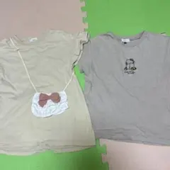 女の子用 Tシャツ 2枚セット リボン ハローキティ　セラフのサムネイル