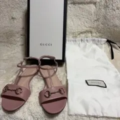 新品GUCCIホースビットサンダルのサムネイル