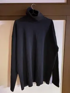 MISTER GENTLE MAN ブラックタートルネック XLのサムネイル