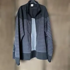 le coq sportif ストライプ ナイロンジャケット