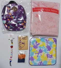 匿名 未開封未使用 キッザニア グッズ ポーチ他全6点まとめ売り 非売品 廃盤品