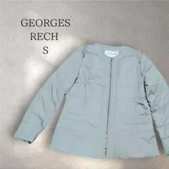 美品　GEORGES RECH カーキ ダウンジャケット S