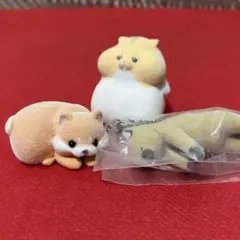 フロッキー　まとめ売り　つまんだねこ　ケーブルかじかじわんこ　かどっこハムスター