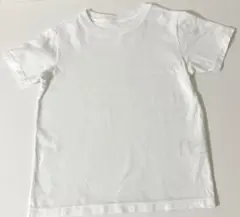 ユニクロ　無地　白Tシャツ