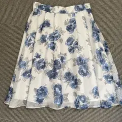 花柄スカート 膝丈スカート　36サイズ　Sサイズ　デビュードフィオレ