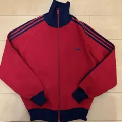 adidas 80’トラックジャケット 赤 デサント