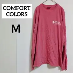 1点限り✨COMFORT COLORS【Ｍ】PMG ロングスリーブ ロゴTシャツ