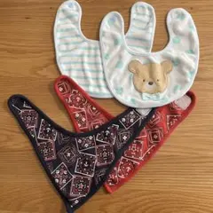 ニシキ スタイ 男の子 4枚セット