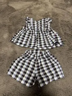 【美品】BeBe 100cm ベビー服　セットアップ