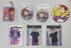 ハイキュー！！ 天童覚 缶バッジ アクリルキーホルダー クリアカード まとめ売り