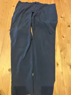 メンズ スラックス ネイビー　UNIQLO