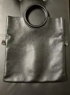MILLELA FIRENZE 本革 フラップトートバッグ A4 2WAY 黒 - メルカリ