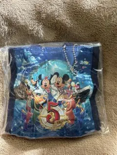 ディズニーシー 25周年 ミニトートバッグ カプセルトイ　5周年