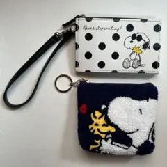 スヌーピー　パスケース　コインケース
