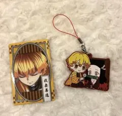 我妻善逸＆竈門禰豆子⭐︎缶バッジ・ラバーストラップ