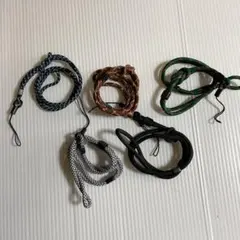 ハンドストラップ ショート リストストラップ 2way ブラック ネック