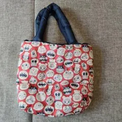 アニメキャラクター トートバッグ 赤 非売品