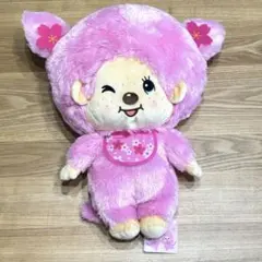 新品未使用タグ付き　モンチッチ　さくらビッグぬいぐるみ