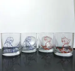 鬼滅の刃 冨岡義勇 錆兎 WEBSHOP くじ B賞 ペアグラス 柱 描き下ろし