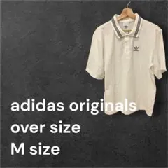 adidas originals オーバーサイズ ポロシャツ Mサイズ　海外製品のサムネイル