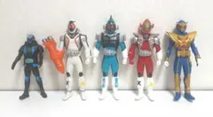 仮面ライダー ソフビ 5体セット